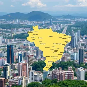 cidades com mais oportunidades de emprego no Brasil