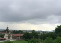 Osasco dia nublado com pancadas rápidas