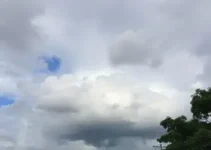 céu nublado