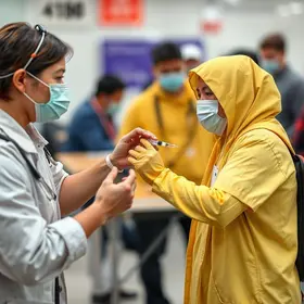 vacinação contra a gripe