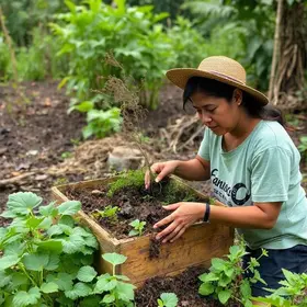Núcleo de compostagem e agroecologia