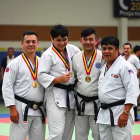 Osasco obtém 9 medalhas em provas de hapkido em Paulínia