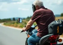 amputado anda de moto